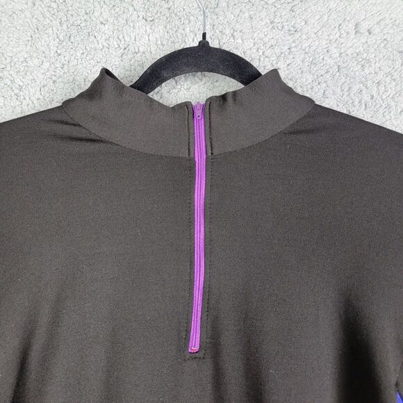 Vintage Early Winters Performance Jacket Unisex Large Black Vented Underarms - Picture 14 of 16